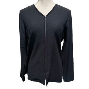 Eileen Fisher Zip Up Blouse/Blazer Size S